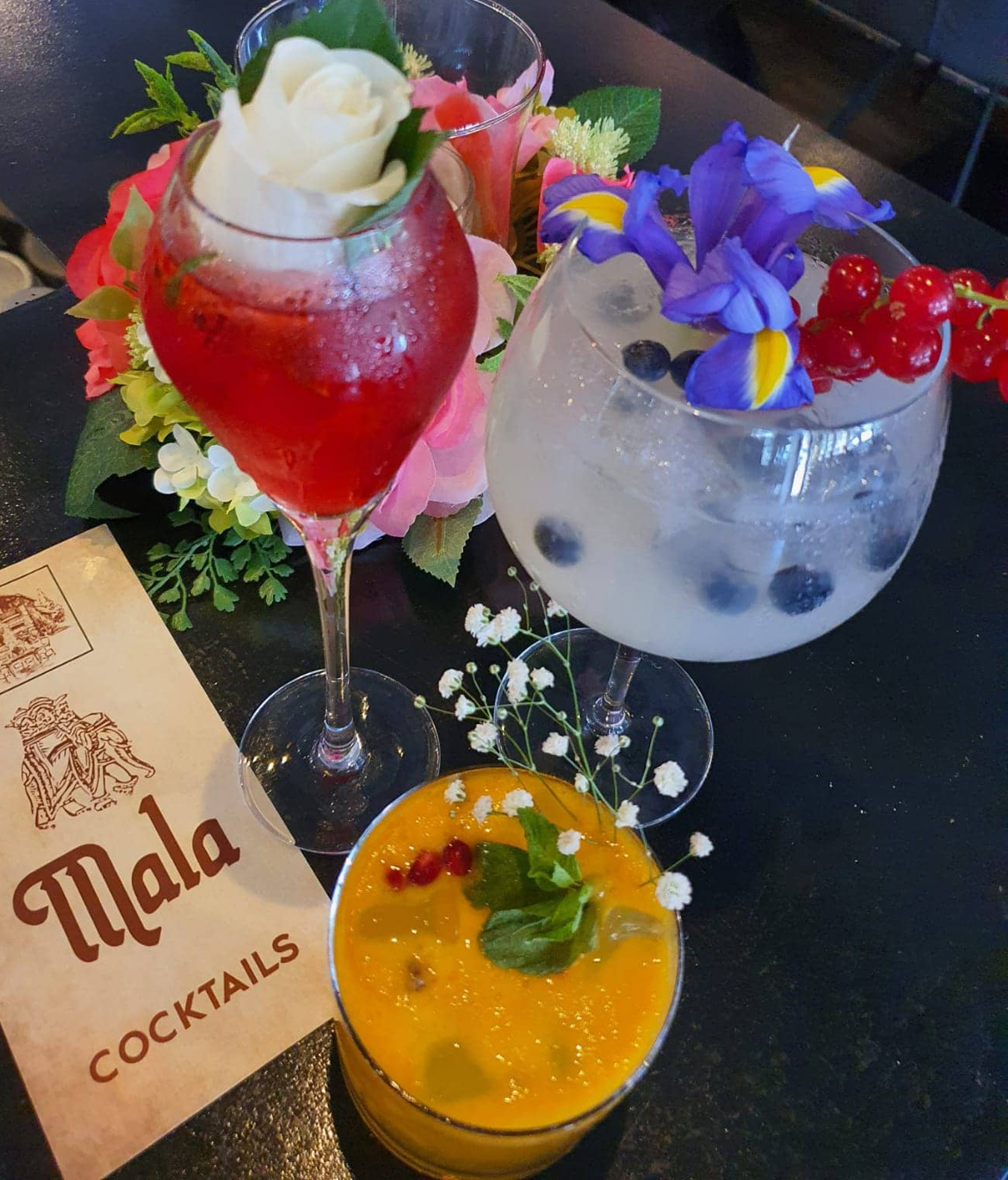 Mala brasserie Whetstone cocktails menu
